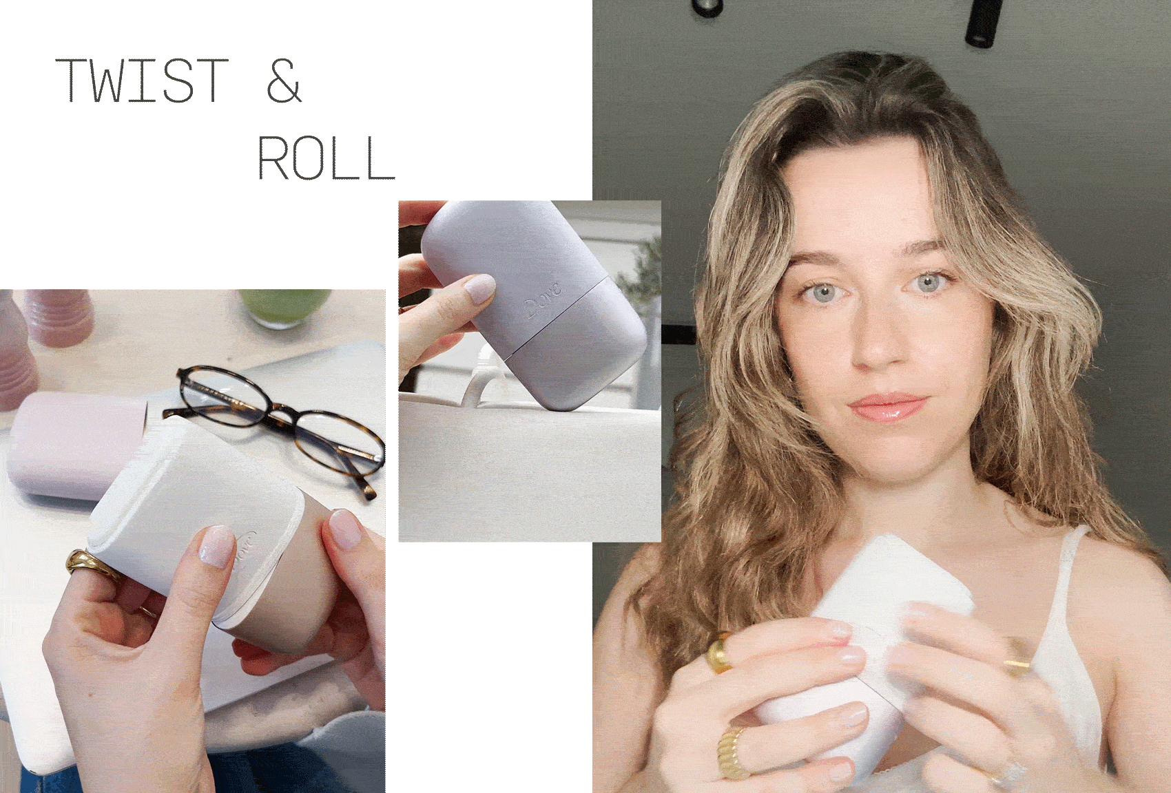 How to apply Dove refillable antiperspirant