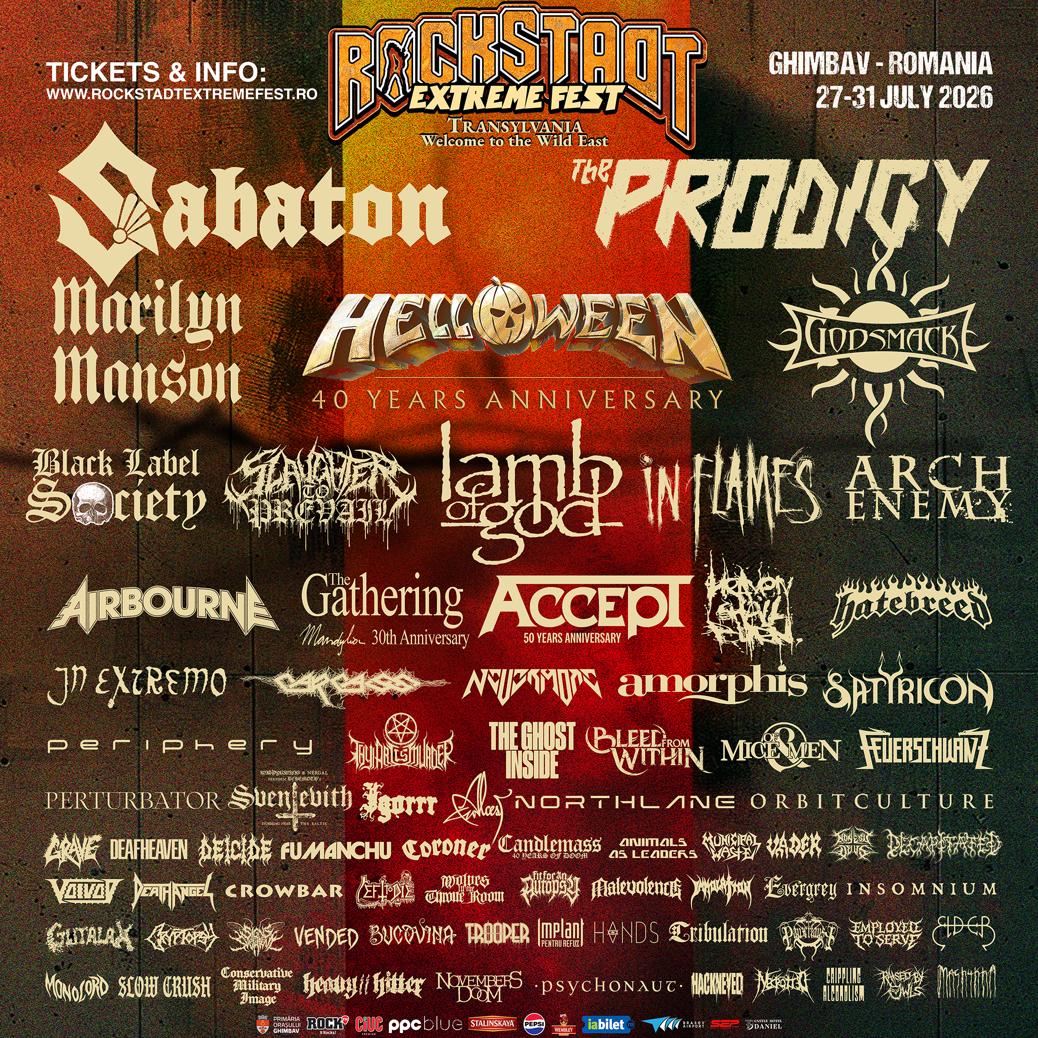 The Rockstadt 2026 poster