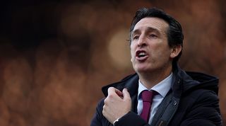 Aston Villa boss Unai Emery