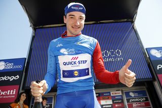 Elia Viviani takes first leader's jersey after Quick-Step Floors won the opening team time trial at Adriatica Ionica Race