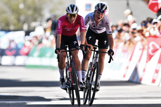 Vollering and Kopecky fight out the win on stage 2 of the Tour de Romandie