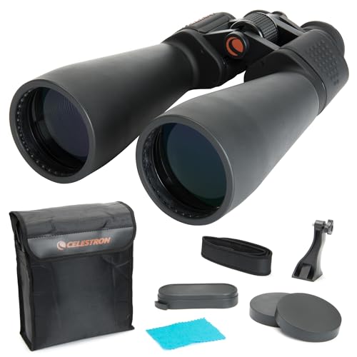 Celestron Skymaster 25x70 Binoculars &amp;ndash; Powerful Binoculars for Detailed Long-Distance Viewing and Binocular Astronomy &amp;ndash; Multi-Coated Optics &amp;ndash; Tripod Adapter &amp;amp; Carrying Case
