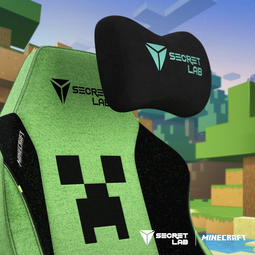 Minecraft Secretlab Titan Evo 2022 Creeper Chair Image