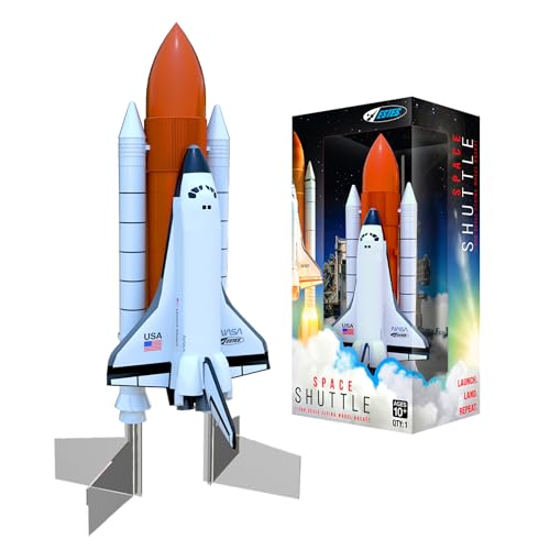 Estes 009991 Space Shuttle Model Rocket - Launch Up to 600 Ft - Replica Rocket for Kids, Teens, &amp;amp; Adults - No Assembly Required - Launch Pad &amp;amp; Engine Sold Separately