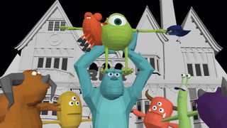 Monster University still in 3D rendering software