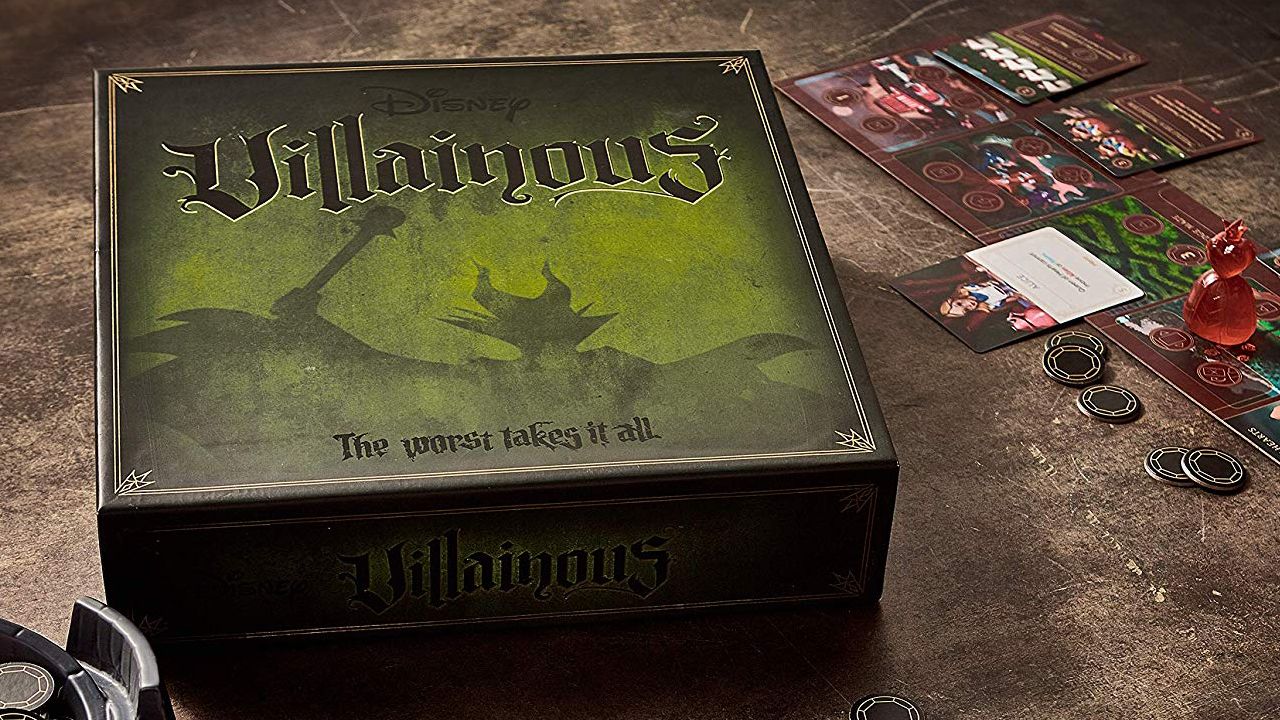 Disney Villainous board game on table