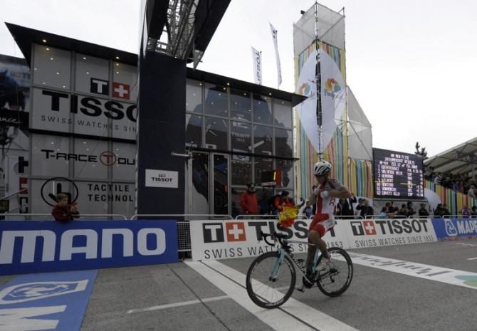 Michal Kwiatkowski (Poland) takes the rainbow jersey at the World Championships in Ponferrada