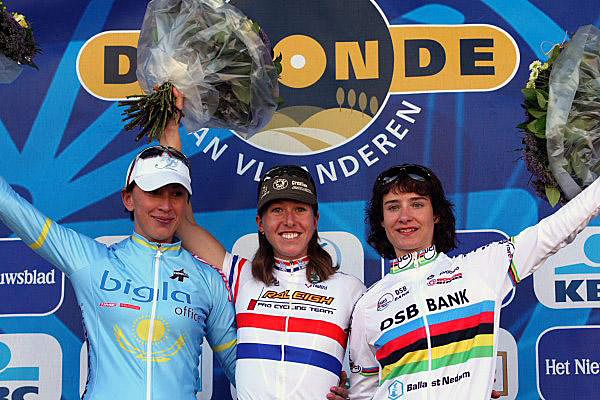 Nicole Cooke wins the 2007 Tour of Flanders Women