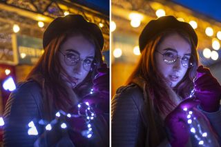 Portrait photography hack: Customize the shape of your out of focus highlights
