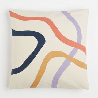 Scatter cushion abstract design cut out