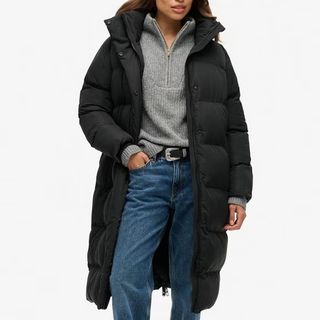 Superdry Longline Puffer Coat