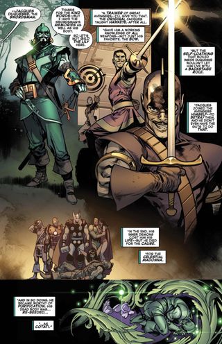 Swordsman in comics