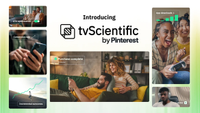 Pinterest graphic for tvScientific by Pinterest