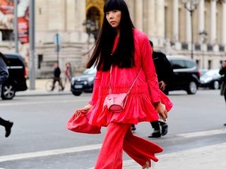Susie Lau at Couture Fashion Week