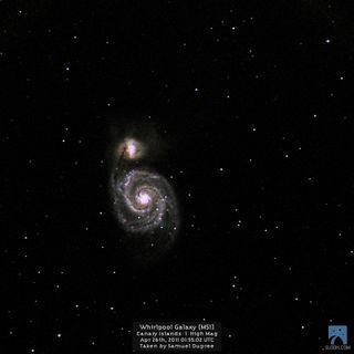Supernovae 2011 dh in Whirlpool Galaxy M51