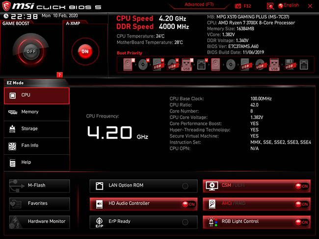 Software, Firmware And Overclocking - MSI MPG X570 Gaming Plus Review ...