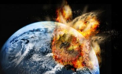 Not that it would happen this way: If an asteroid were plummeting toward Earth, says Phil Plait at Blastr, it would take decades, if it could find us at all.