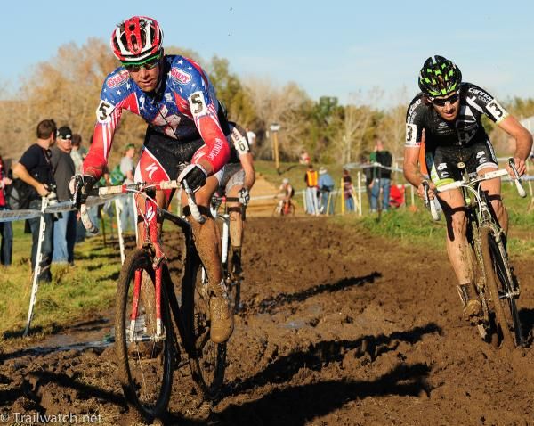 Todd Wells (Specialized) and Jamey Driscoll (Cannondale)