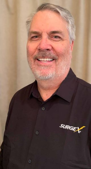 A headshot of Jeff Mackey, the new sales application engineer at SurgeX.