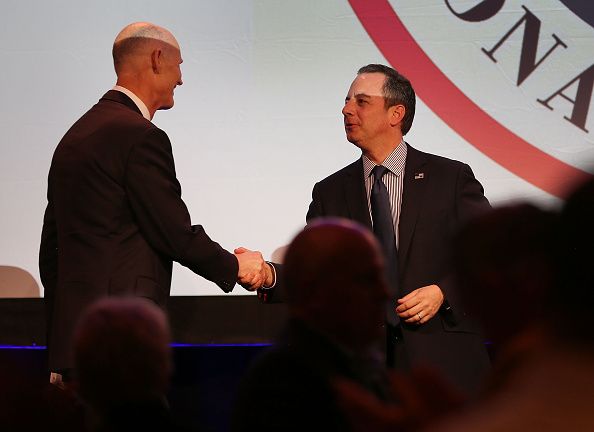 Reince Priebus and Rick Scott. 