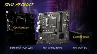 MSI&#039;s promo for upcoming 12VO Products