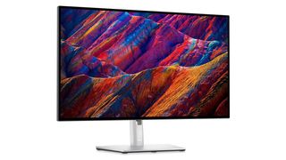 Product shot of the Dell UltraSharp U2720QE, one of the best Dell monitors