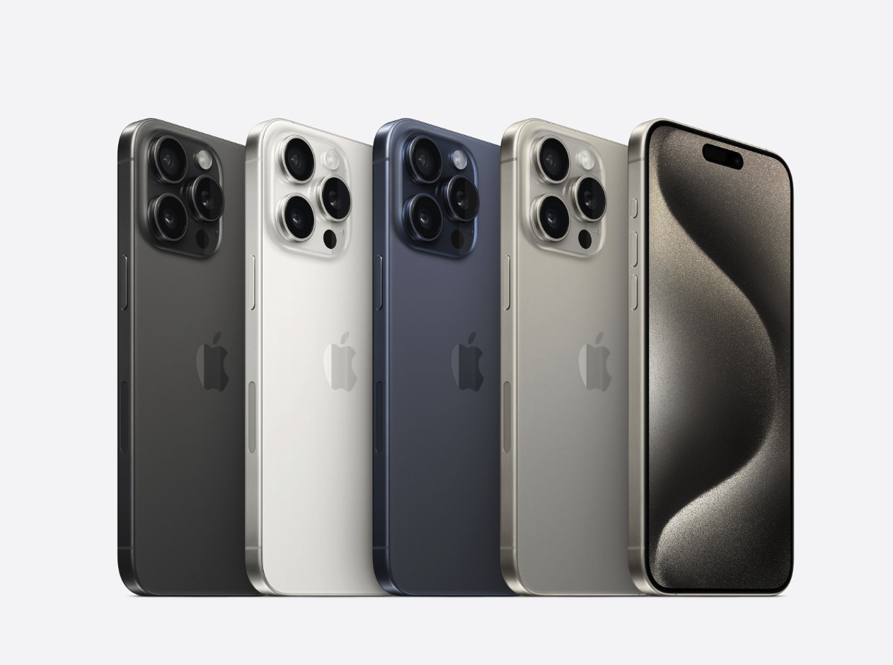iPhone 15 Pro colors