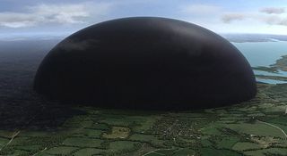 black dome