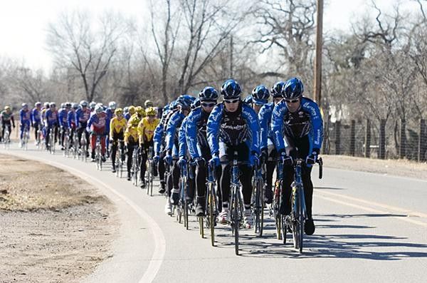 Navigators and Lipton leading the Saturday morning ride.