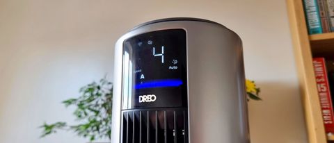 Dreo MC710S air purifier against a cream wall