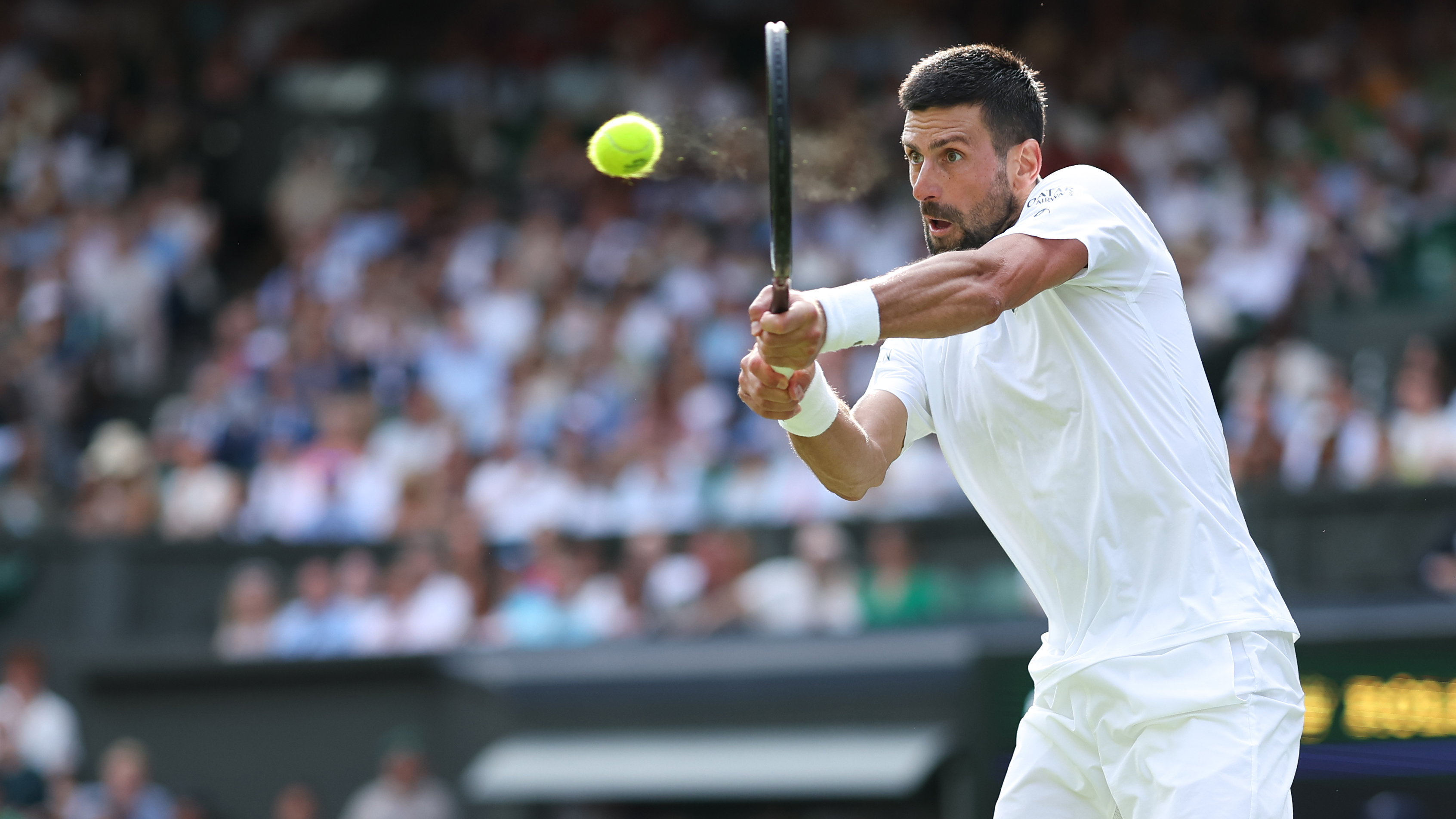 Novak Djokovic at Wimbledon