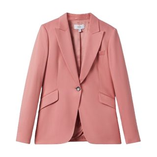 Reiss single-breasted pink blazer 