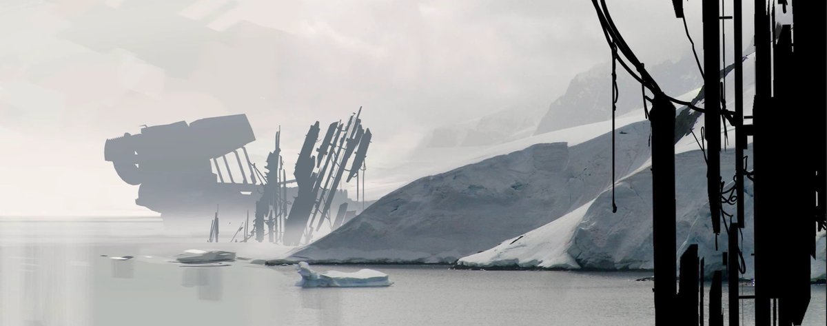 Game concept art for Half-Life 2 Episode 3