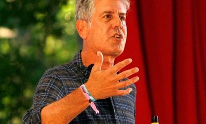 Loud-mouth celebrity chef Anthony Bourdain