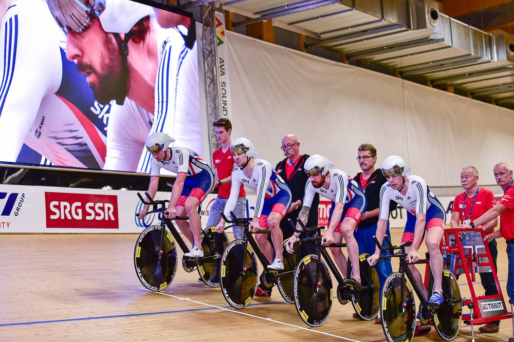 Great Britain ready to start the gold medal ride