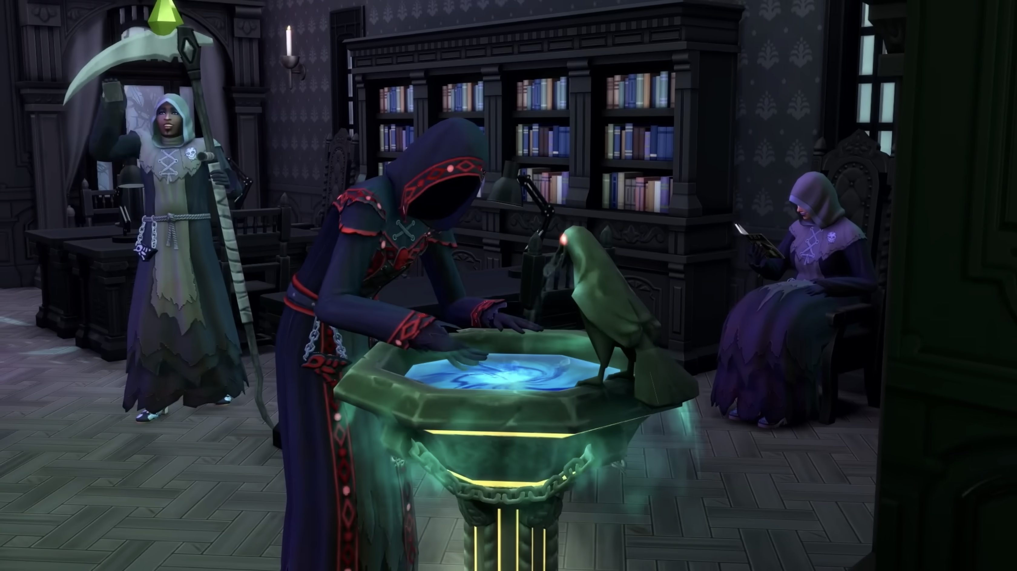 Still from The Sims 4: Life and Death trailer