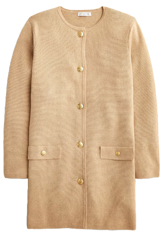 J.Crew Long Giselle Sweater Blazer (Was $168) 