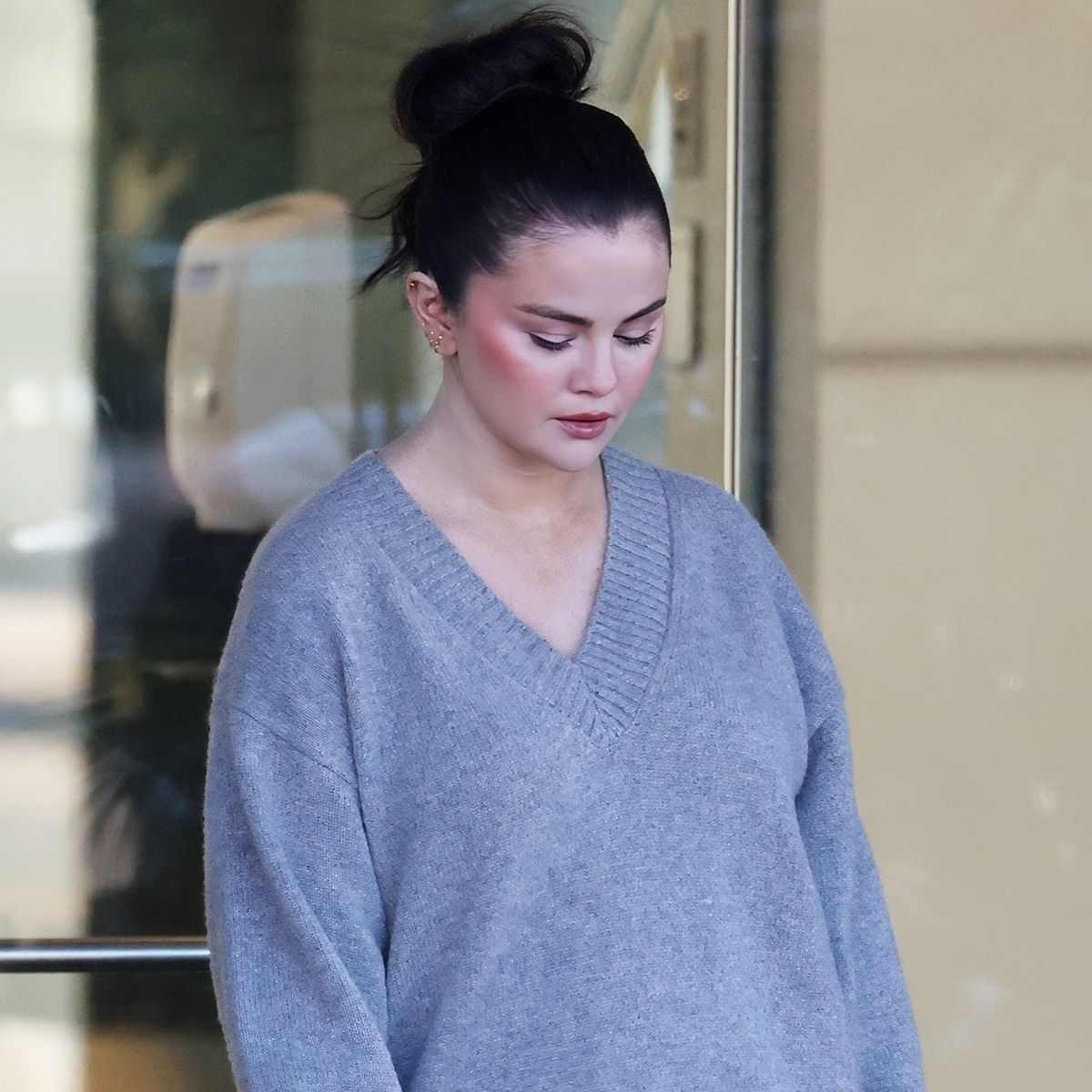 Selena Gomez Wore the Sweater Trend Every Fashion Person Purchased This Season