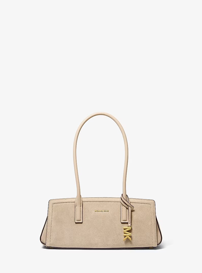Michael Kors, Laila Small Suede Shoulder Bag