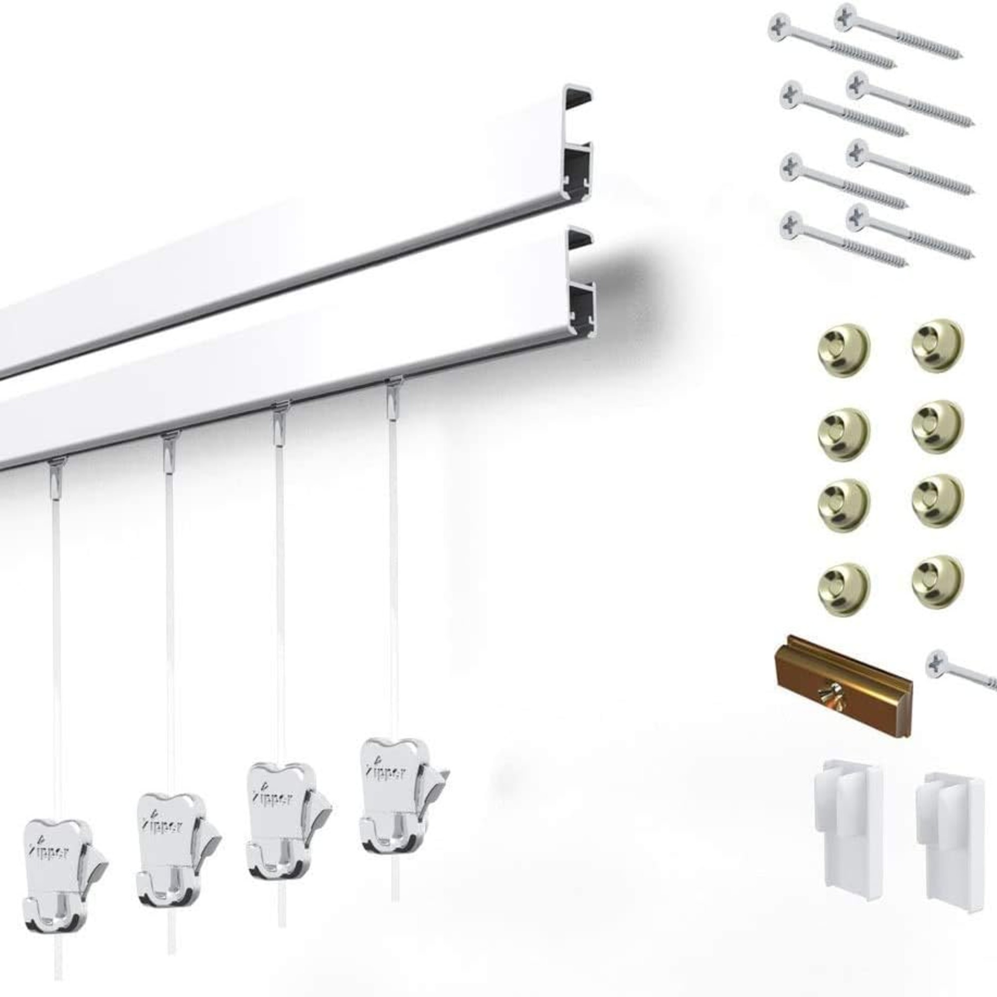 STAS Cliprail Pro Picture Hanging System Set