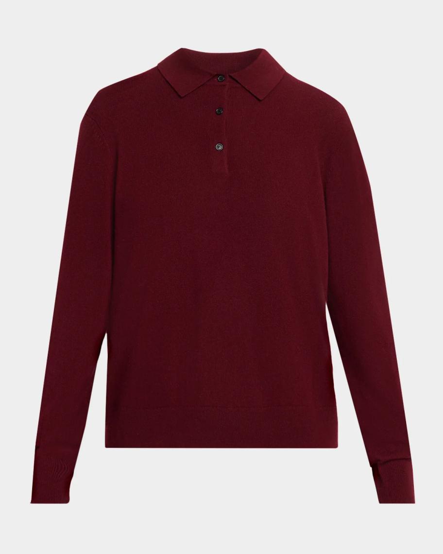 Jovan Cashmere Polo Sweater