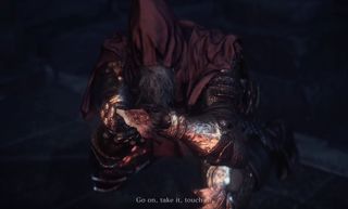 Gael, before the events of the Ashes of Ariandel expansion.