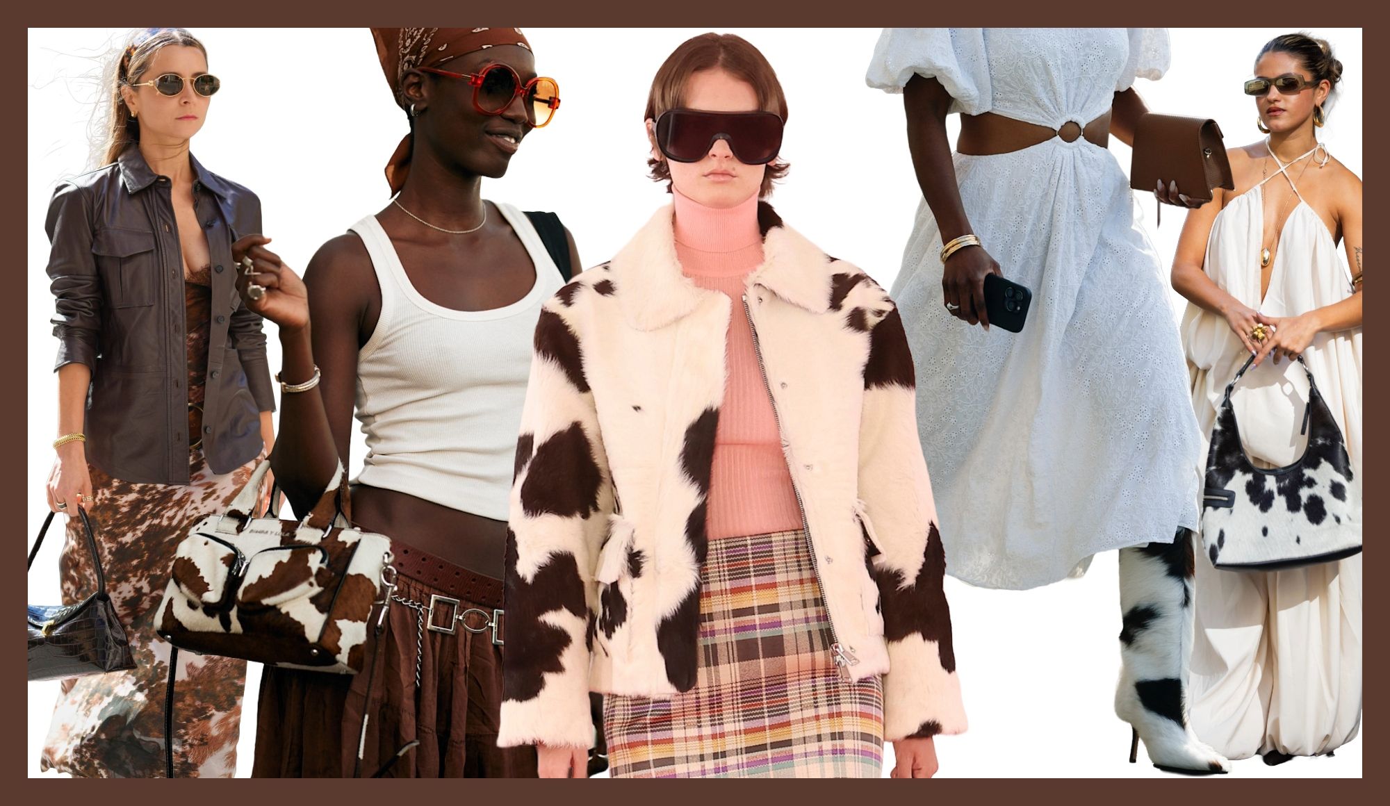 Fall's Cow Print Trend Takes Center Stage | Faux Cowhide News