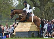 Michael Jung riding La Biosthetique - Sam FBW GER during the Cross Country phase of The Mitsubishi Motors Badminton Horse Trials at Badminton in Gloucestershire, UK on 7th May 2016