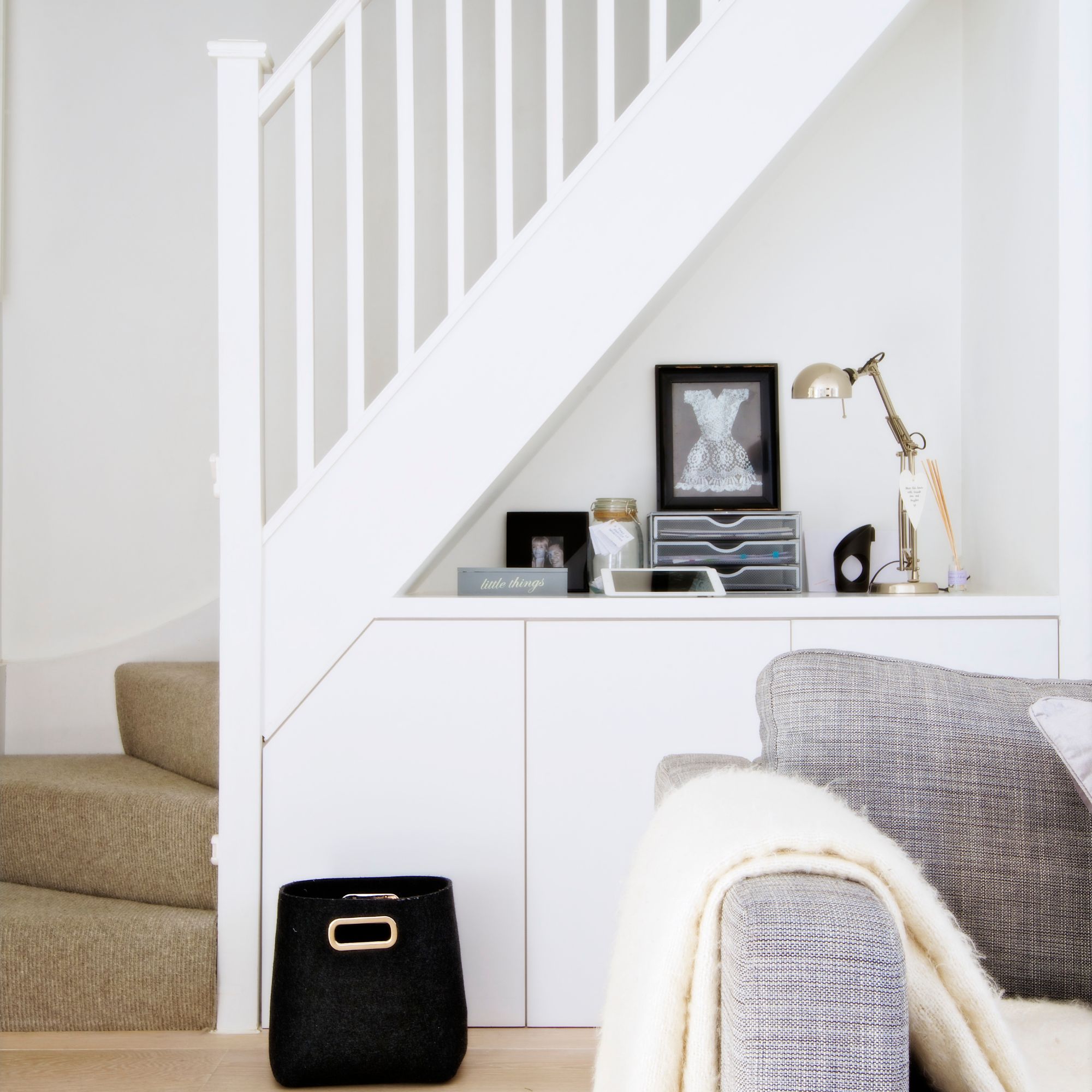 Understairs cupboards for storage