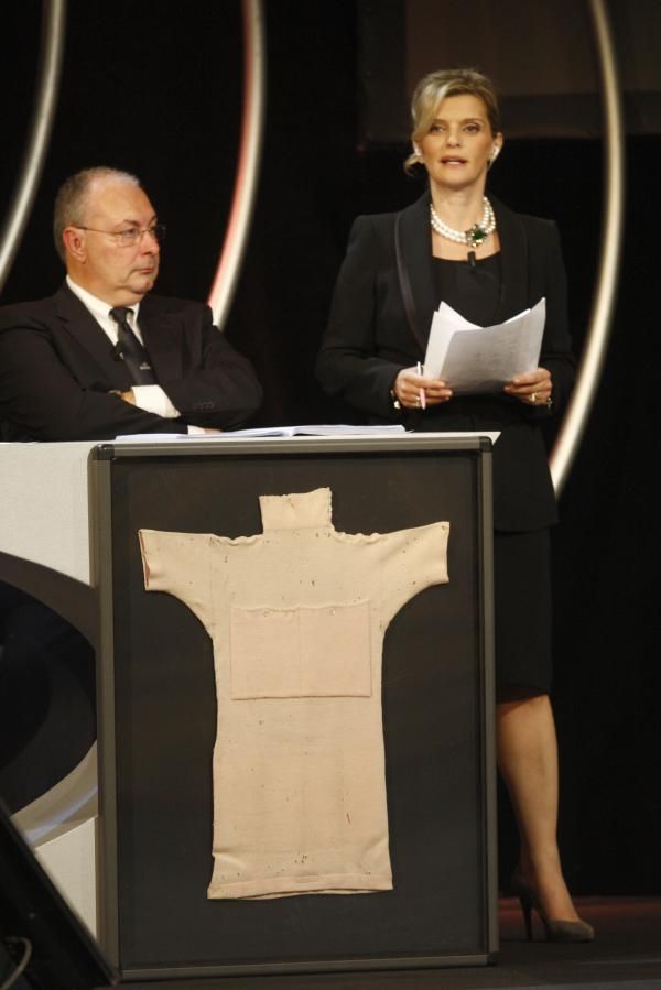 Race director Angelo Zomegnan at the 2011 Giro d'Italia route presentation.