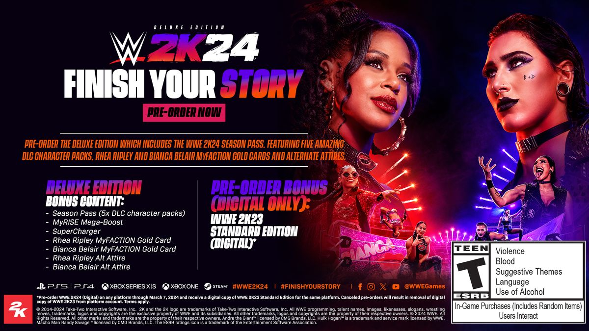 WWE 2K24 DLC guide to downloading CM Punk, Pat McAfee and Michelle ...