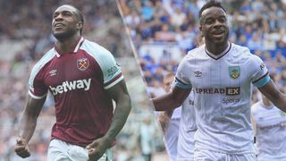 Michail Antonio of West Ham United and Maxwel Cornet of Burnley could both feature in the West Ham vs Burnley live stream