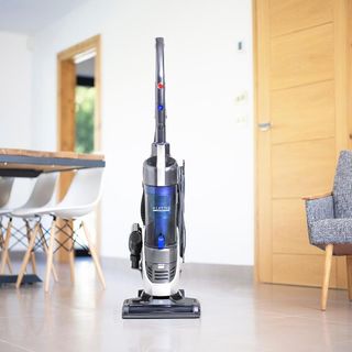 vacuum cleaner on tiled flooring