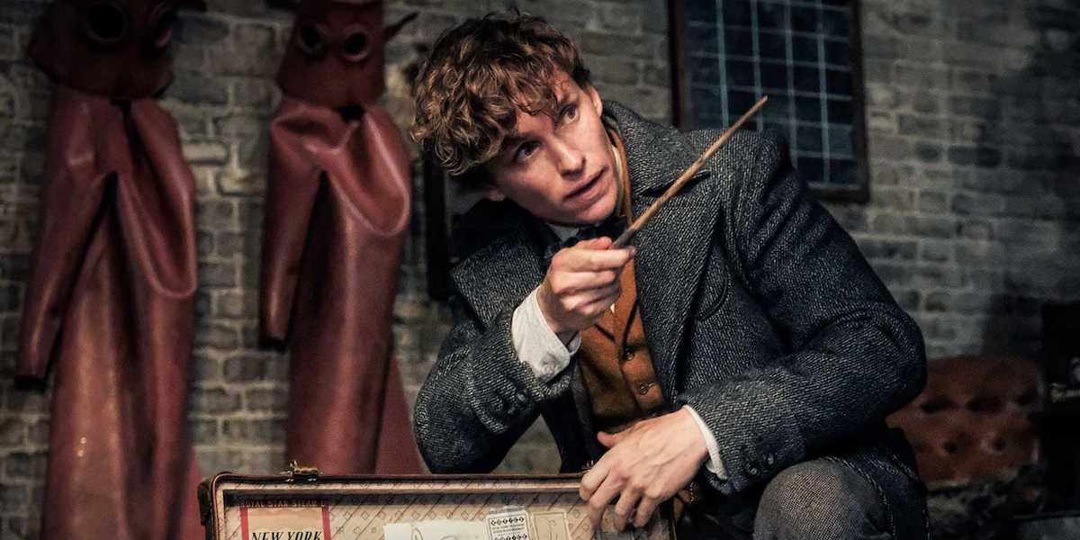 Eddie Redmayne as Newt Scamander in Fantastic Beasts: The Crimes of Grindelwald